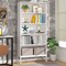 Tribesigns 70.8" Tall Bookcase 5-Tier Bookshelf Heavy Duty Free-Standing Storage